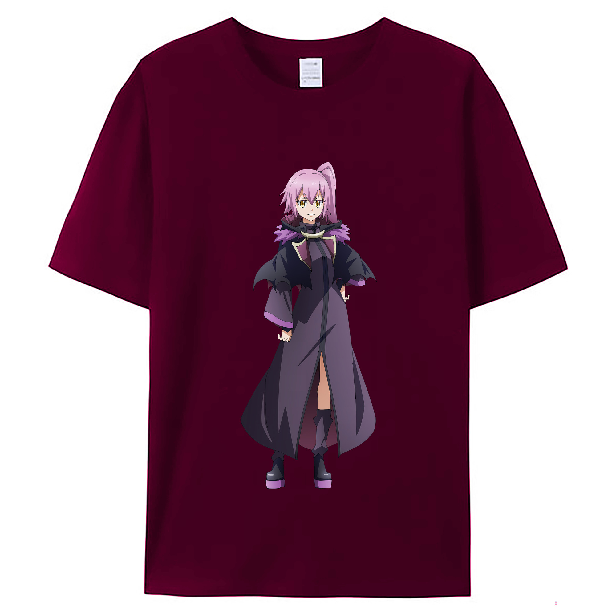 （画像用） 転スラ Regarding Reincarnated to Slime レディースカジュアルプリントTシャツ（綿100％）